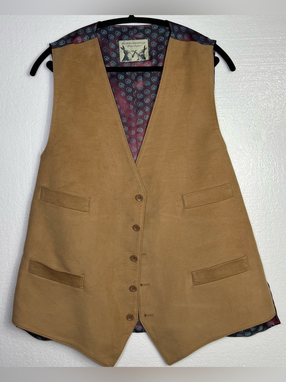 Peter Christian best waistcoat button size 46R great condition